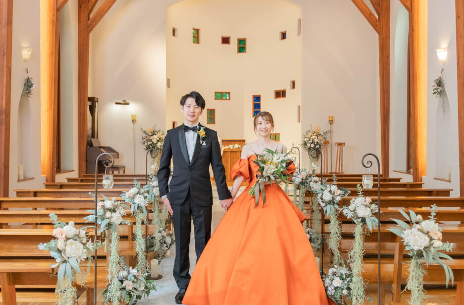 【秋】自分たちらしい結婚式の形を実現できた場所